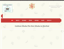 Tablet Screenshot of gulshandhaba.com